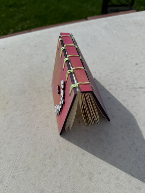 Patootie Bear - Handbound Wood Sketchbook